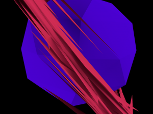 sharpened ring edged planet 3D Model