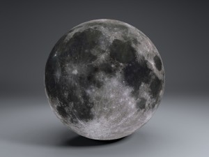 moonglobe 4k 3D मॉडल