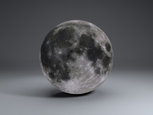 moonglobe 4k Modelo 3D