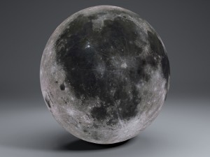 moonglobe 4k Modelo 3D