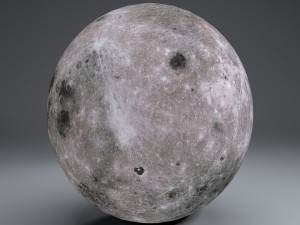 moonglobe 4k Modelo 3D