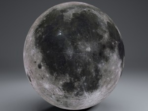 moonglobe 4k Modelo 3D