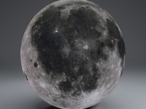 moonglobe 8k 3D Model