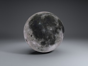 moonglobe 8k 3D 모델