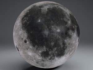 moonglobe 8k 3D 모델