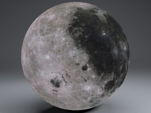 moonglobe 8k 3D 모델