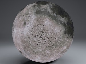 moonglobe 8k 3D 모델