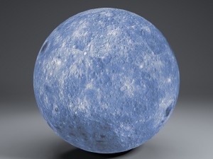 blue moonglobe 11k 3D 모델