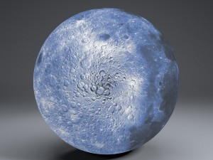 blue moonglobe 11k 3D 모델