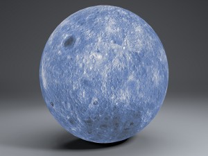 blue moonglobe 11k 3D 모델