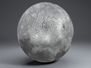 moon globe 11k 3D Model