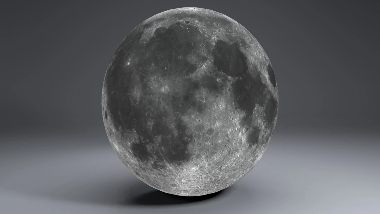 moon globe 23k 3D Model .c4d .max .obj .3ds .fbx .stl .blend 