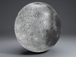 moon globe 23k 3D 模型