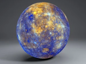 глобус ртуті 11k 3D Модель