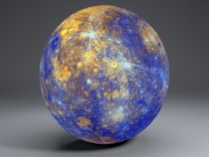mercury 11k globe 3D Model