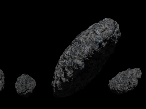 fantasy asteroid 3D Model