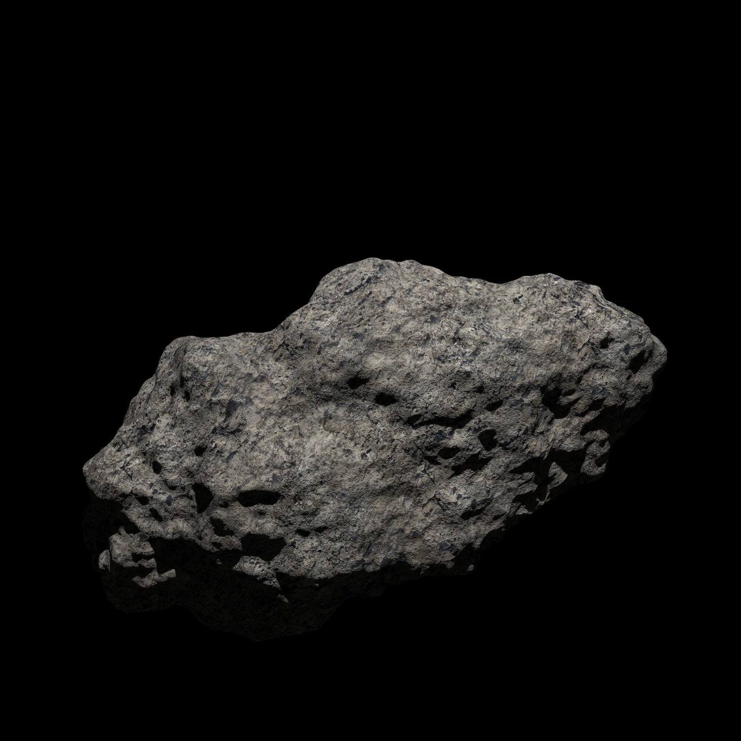 fantasy asteroid 2 3D Model .c4d .max .obj .3ds .fbx .stl .blend 