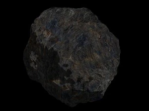 Fantasy-Asteroid 4 3D Modell