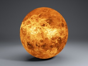 venus 8k globe Modelo 3D