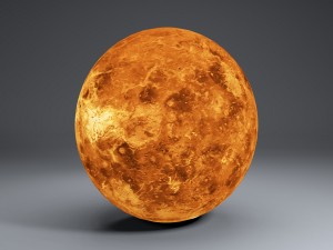 venus 8k globe 3D-Modell