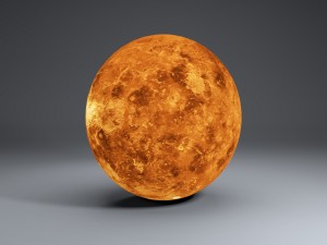 venus 8k globe 3D-Modell