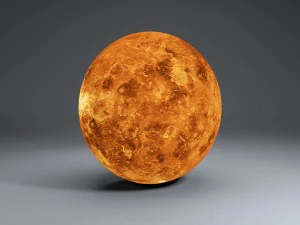 venus 8k globe 3D Model
