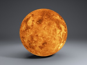 venus 8k globe 3D-Modell