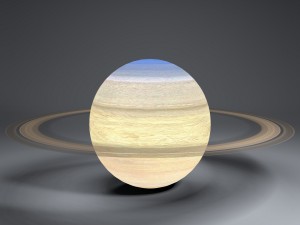 saturn 4k globe 3D Модель
