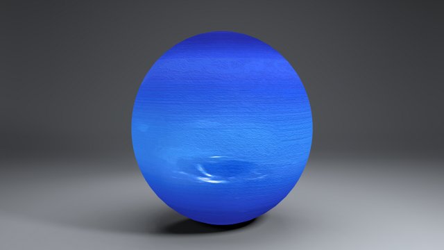 neptune 2k globe 3D मॉडल .c4d .max .obj .3ds .fbx .stl .blend 