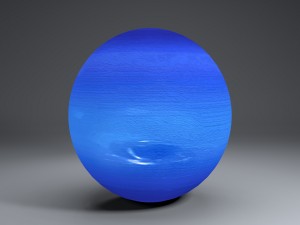 neptune 2k globe 3D Модель