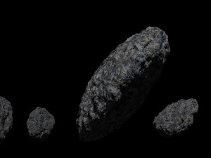 fantasy asteroid collection 3D मॉडल