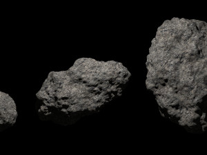 fantasy asteroid collection 3D मॉडल