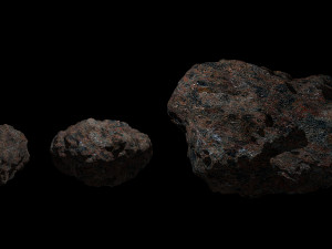 fantasy asteroid collection 3D मॉडल