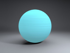 uranus globe 3D Model