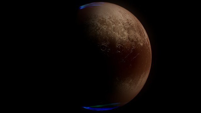 pluto 8k 3D Model .c4d .max .obj .3ds .fbx .stl .blend 