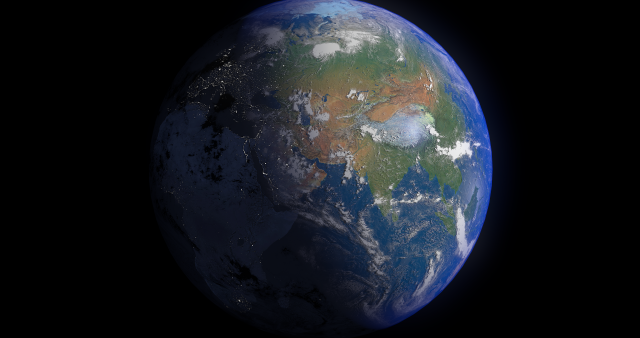 earth 16k Model 3D .c4d .max .obj .3ds .fbx .stl .blend 