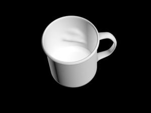 aluminum mug 3D Model