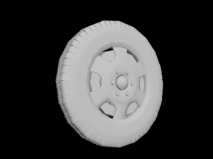 gaz-51 wheel 3D Model