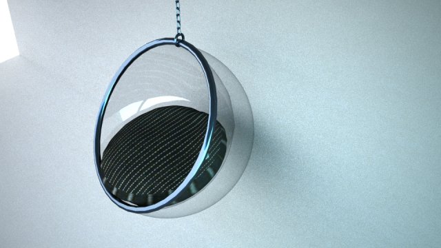 hanging chair 3Dモデル .c4d .max .obj .3ds .fbx .stl .blend 