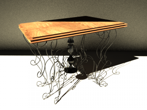table 3D 모델