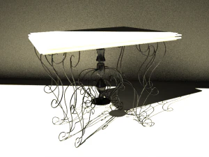 table 3D Model