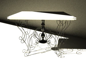table 3D Model