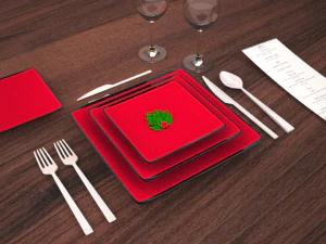 yemek takımı 2 3D Model