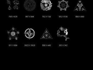 graphics occult elements Texturas CG
