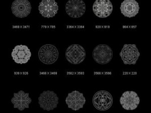 graphics occult mandala Tekstur CG