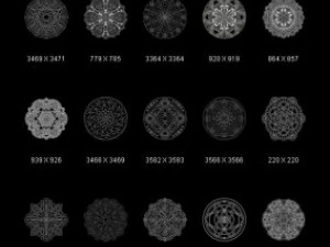 graphics occult mandala CG Textures