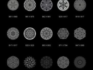 graphics occult mandala Tekstur CG