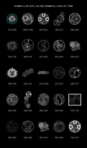 graphics occult sacred geometry CG Textures .c4d .max .obj .3ds .fbx .stl .blend 