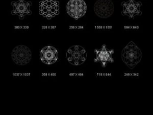 graphics occult sacred geometry metatron CG Textures