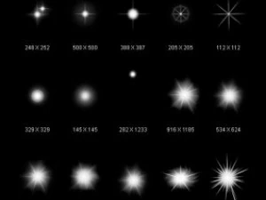 rozbłyski wszechświata graficznego CG Tekstury